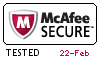 Pass4Sure secured by Mcafee